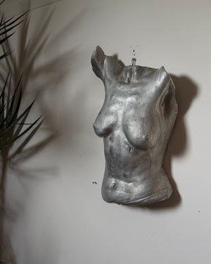 Plaster Female Torso Sculpture