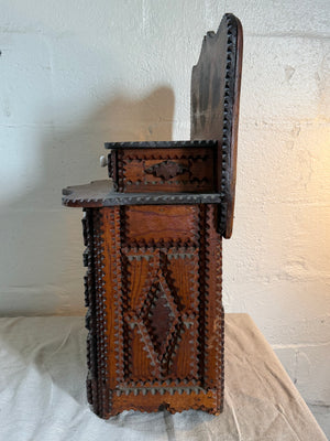 Handmade Large Tramp Art Box