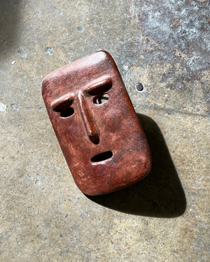 Luminary MCM Clay Mask Hanging Sculpture