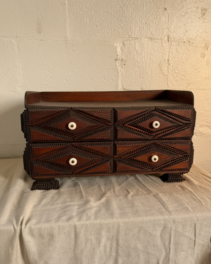 Handmade Tramp Art Box