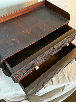 Handmade Tramp Art Box
