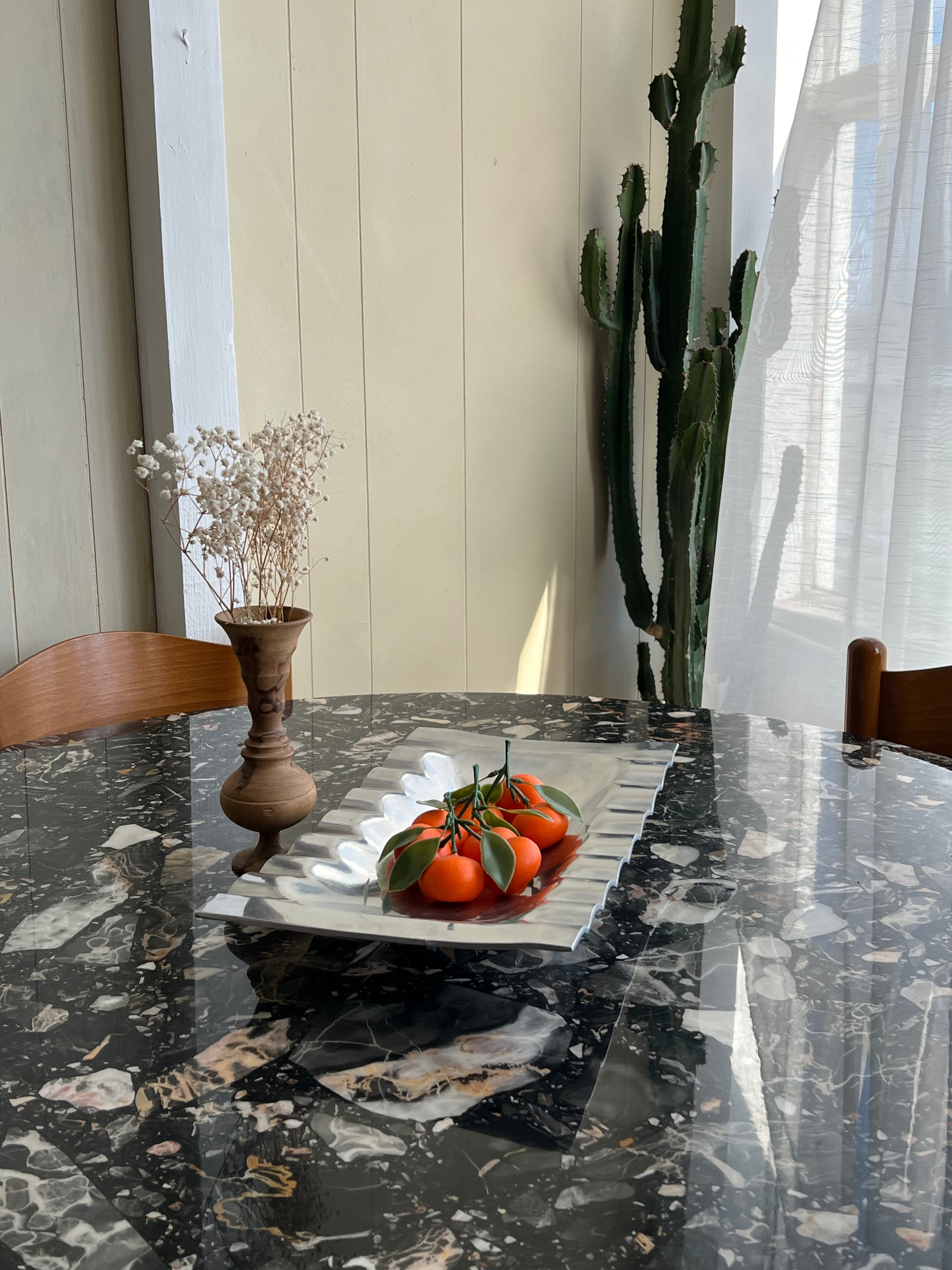 Vintage Mosaic Marble Table