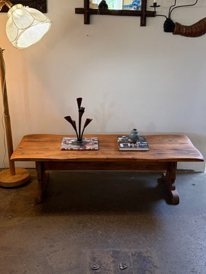 Pine Trestle Coffee Table