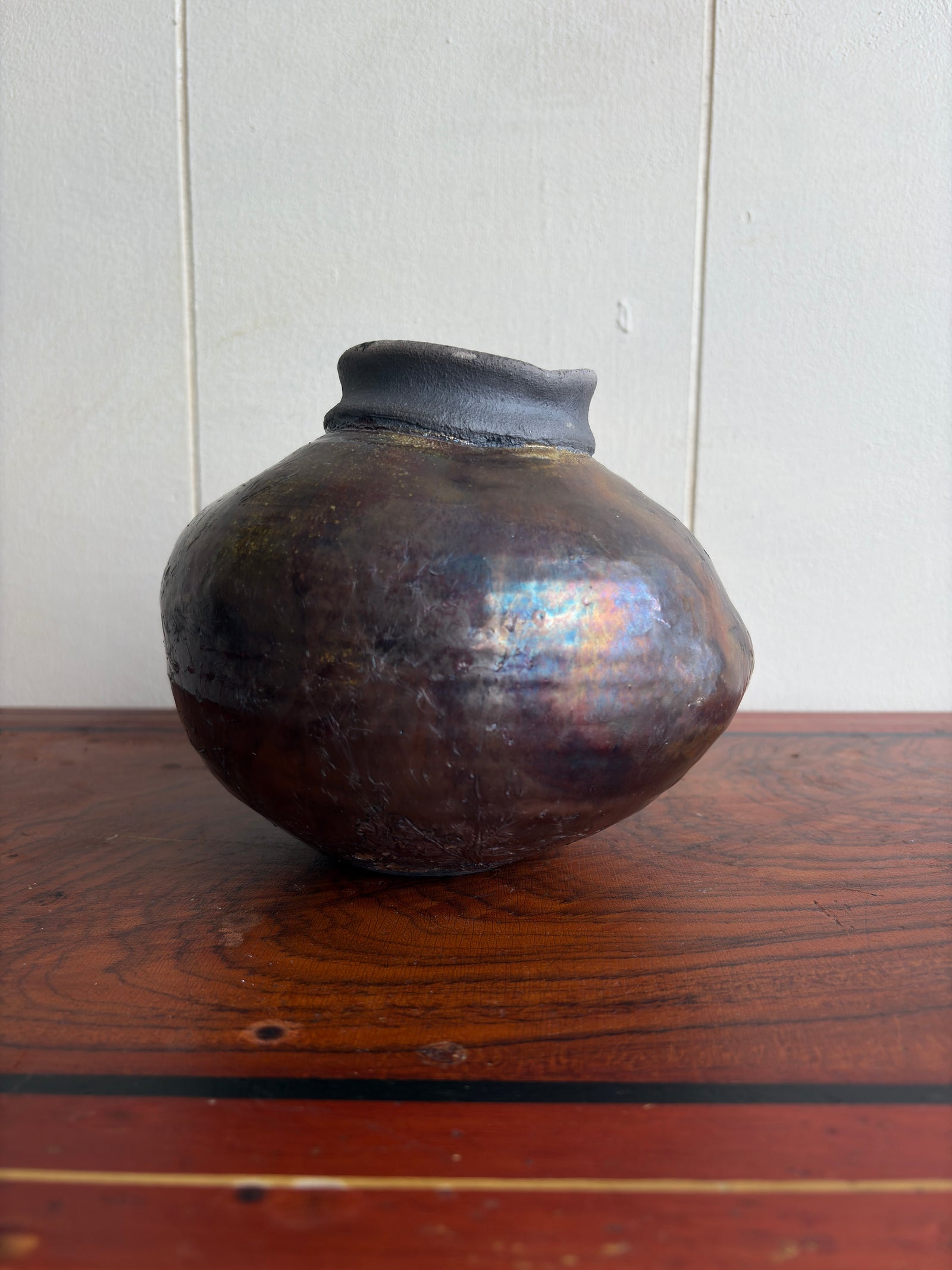 Copper Glazed Vessel