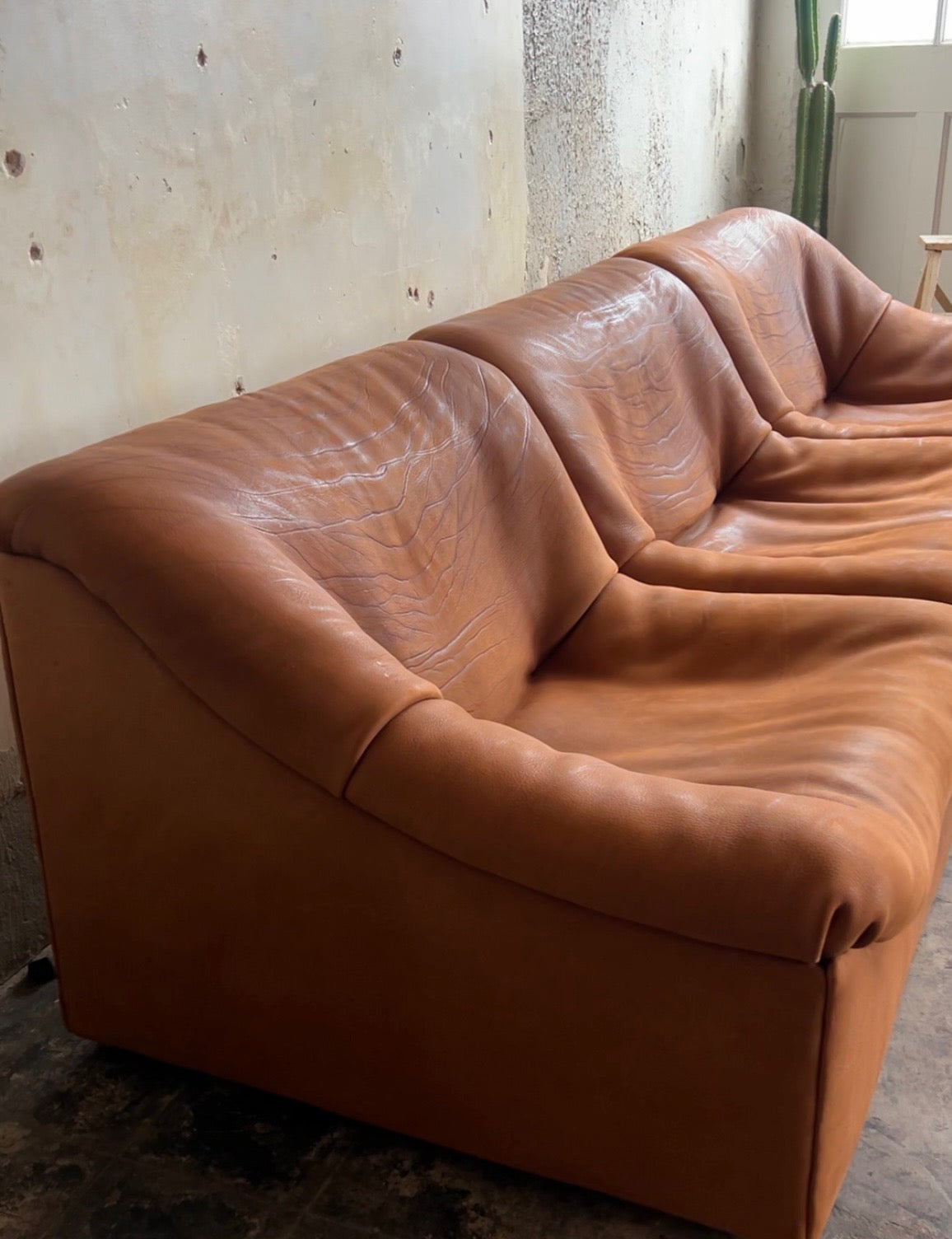 de Sede Modular Leather Sofa